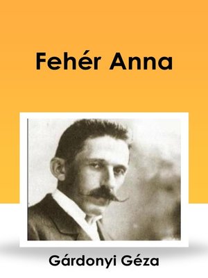 cover image of Fehér Anna